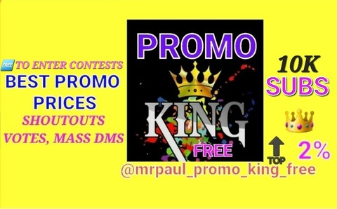 mrpaul_promo_king_free onlyfans leaked picture 1